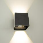 BASTENSKA LAMPA LED M954040 C 10W/4000K CRNA MITEA 90154